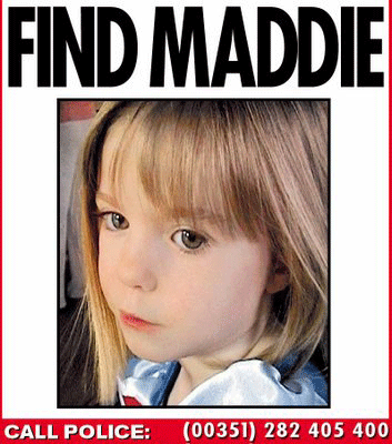 On recherche toujours Maddie McCann's