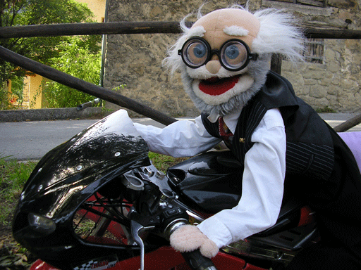 Oscar l'homme � la moto