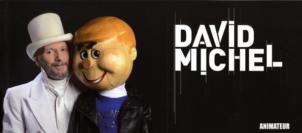 la marionnette de T�te de Boisavec le ventriloque David Michel